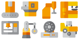 Factory machine Icon Icons
