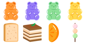Food element 2 Icons