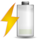 Status battery charging low Icon
