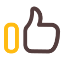 Give the thumbs-up Icon