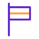 Business Icons_Business Flag Icon