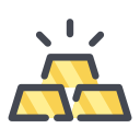 gold bullion Icon