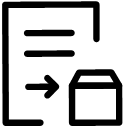 Purchase receipt Icon