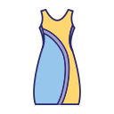 Sleeveless dress Icon