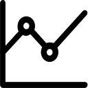 Trend chart Icon