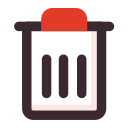 ic_ Linear_ Delete_ one Icon