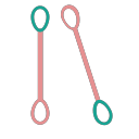 Cosmetic cotton swab Icon