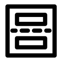 Data splitting Icon
