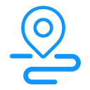 Distance path Icon