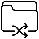 Shufle-Folder Icon