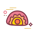 Egg-Yolk Puff Icon