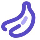 Banana, fruit Icon