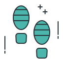 footsteps Icon
