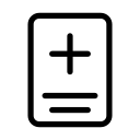 Medical record Icon