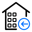 ICO general warehouse management goods warehousing Icon