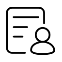 Background management - member management Icon