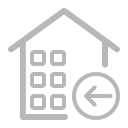 ICO general warehouse management goods warehousing Icon