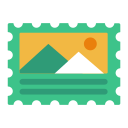 Face Postcard Icon