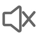 Sound off - mute Icon