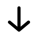 arrow-downward-outline Icon