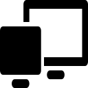 Large screen display_ active Icon