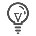 Light bulb: Icon