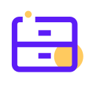 bedside cupboard Icon