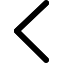 Left arrow back Icon