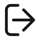 Exit - sign out Icon
