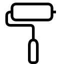 185054 - painting roll streamline Icon