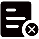Audit failed Icon
