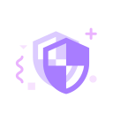 MBE style multicolor icon - Secure Icon