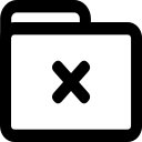 File saving failed Icon