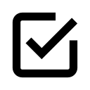 Stone-checkbox-outline Icon