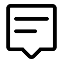 Message - linear Icon