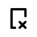 Delete item Icon