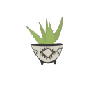 Lovely love small potted plants Icon