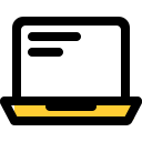 Notebook computer Icon