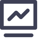 Data growth Icon
