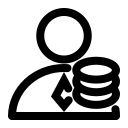 Shareholder system Icon