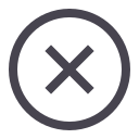 Cancel, close_ jurassic Icon
