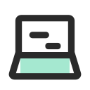 Notebook computer Icon